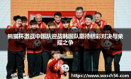 熊猫杯激战中国队迎战韩国队期待精彩对决与荣耀之争